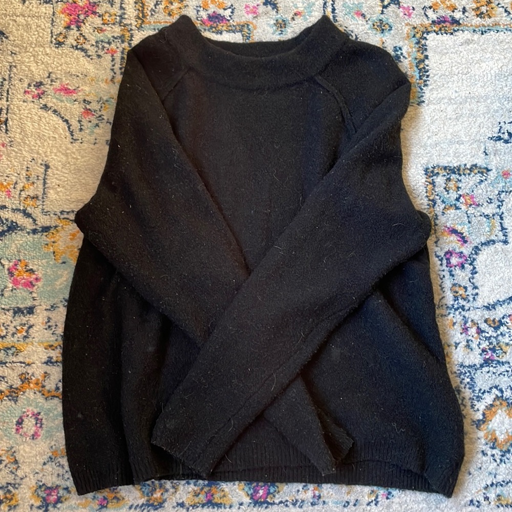 Black free people medium size sweater well loved